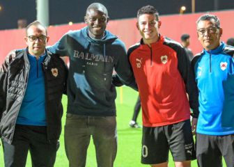 Emotivo encuentro entre Coulibaly y James Rodríguez