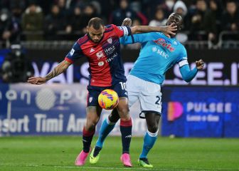 Ospina se equivoca y Napoli empata con Cagliari