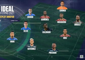 Acolfutpro presenta el XI Ideal de la Liga BetPlay 2021