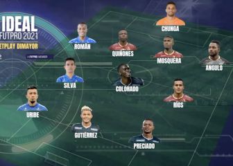 XI ideal de Acolfutpro del 2021: Teo, Uribe, Preciado...