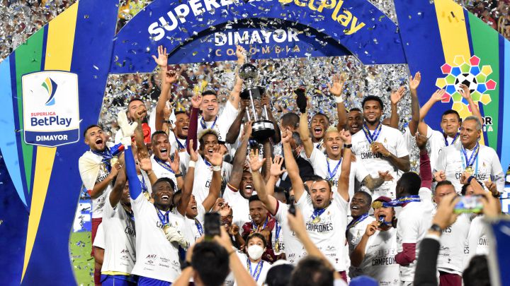 Tolima, campeón de Superliga BetPlay 2022 tras vencer al Cali - AS Colombia