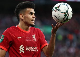 Luis Díaz y el título en Wembley: 