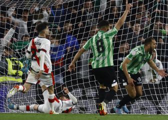 Sin Falcao, Rayo cae con Betis y se queda sin final de Copa