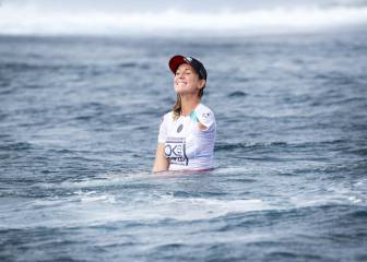 Bethany Hamilton durante el Outerknown Fiji Pro 2017