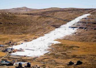 La singular estación de ski que se ubica a 200 kms de la sabana africana