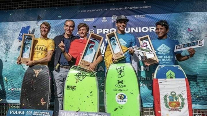 Martín y Armide y tercero en el mundial de bodyboard júnior - AS.com