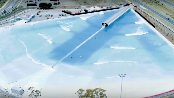 Así luce la primera piscina de olas de nueva generación abierta al público  