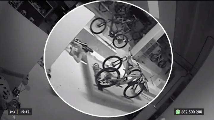 700.000 euros en bicis: graban el robo masivo en una tienda de Madrid