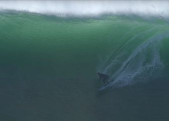 Las olas gigantes de Nazaré también pueden ser perfectas
