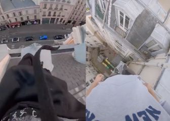 Simon Nogueira arrasa en TikTok con arriesgados vídeos por los tejados de París
