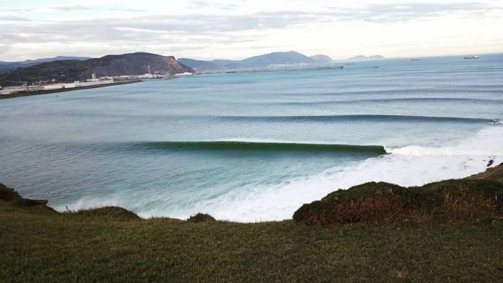 Surfing in the Basque Country: Punta Galea