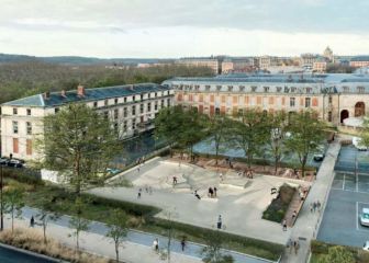 El Palacio de Versalles tendrá un skatepark de 800m2