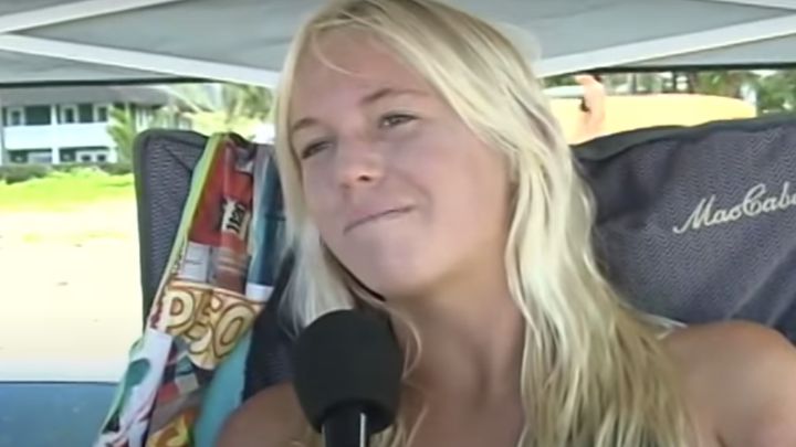 Bethany Hamilton tras el ataque de tiburón: \