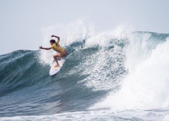 Cuatro españoles siguen en el cuadro principal del Mundial Junior de surf