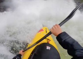 Aniol Serrasolses destroza su kayak: 