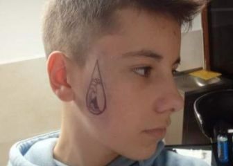 El tatuaje de surf en la cara de un niño que ha tenido en vilo a medio Twitter