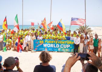 Pájara celebra el Campeonato del Mundo de Windsurf y Wingfoil