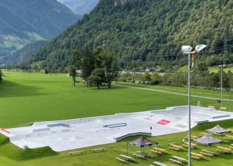 Suiza inaugura uno de los skateparks más bonitos del mundo