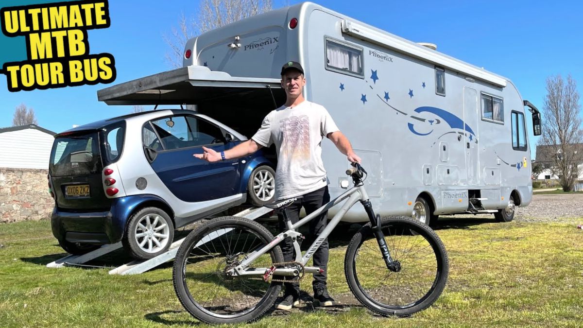 Introducing Sam Pilgrim’s Epic Mountain Bike Adventure with His New Motorhome