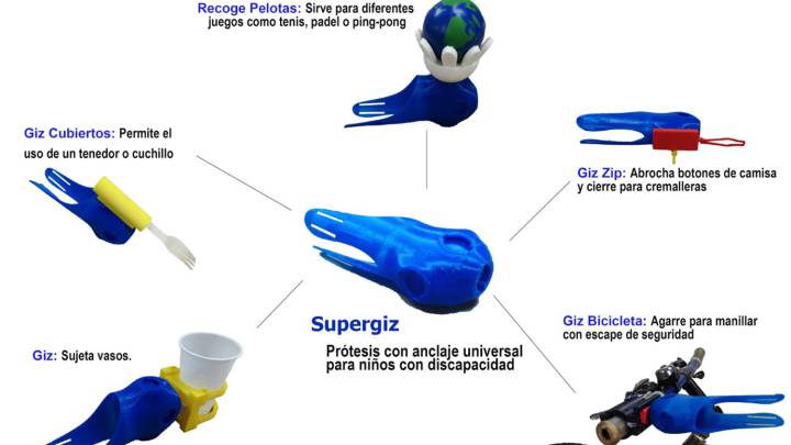 SuperGiz: una prótesis mecánica con un sistema de gadgets única en el mundo