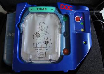 Así es el desfibrilador con el que trabajan equipos como el Athletic, el Rayo Vallecano o el Alavés