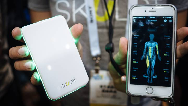 Skulpt, un gadget que te dice cuánta grasa tienes en cada parte del cuerpo