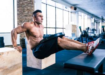 Fondos de tríceps, el mejor ejercicio para aumentar masa muscular