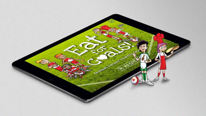 ‘Eat for goals!’, la app de la UEFA para comer de forma sana