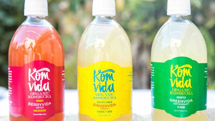 Refresco de Kombucha, la bebida de moda más saludable