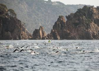Nadar a mar abierto, una exigente carrera