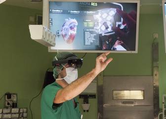 Gafas 3D para operaciones de cirugía traumatológica
