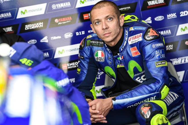 Valentino Rossi, piloto italiano de Moto GP y varias veces campeón del mundo.