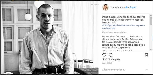 El cambio de Mario Casas: así ha perdido 12 kg en 3 meses 