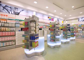 Los españoles visitan más las farmacias que los supermercados