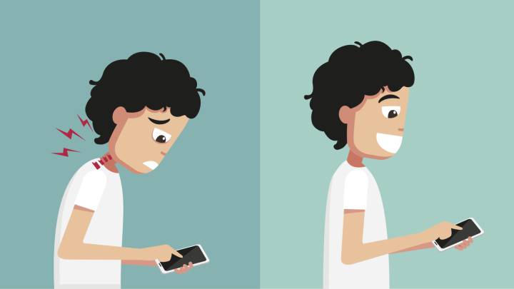 El síndrome del cuello roto y los dispositivos móviles