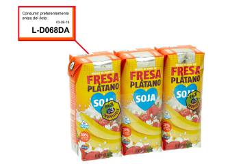 Mercadona retira una partida de bebidas con trazas de lactosa