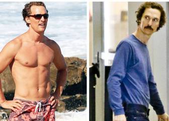 Matthew McConaughey perdió casi 20 kilos y ganó un Oscar