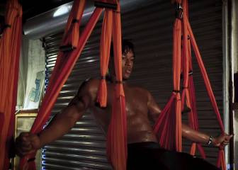 NBA, Myles Turner, Yoga, entrenamiento, fitness