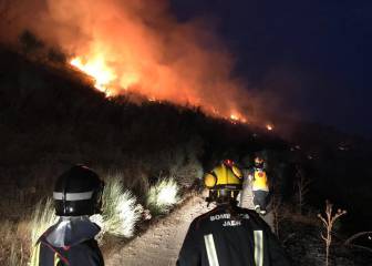 Una cápsula de temperatura mide el esfuerzo de los agentes forestales