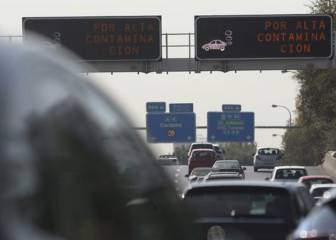 Restricciones del tráfico en Madrid y qué pegatina debes poner