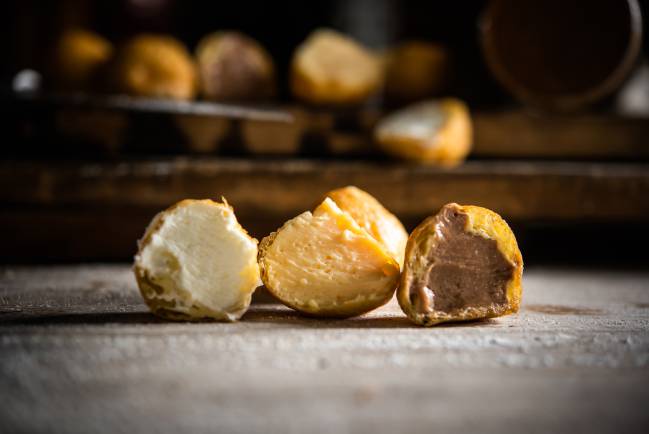 buñuelos, buñuelo, receta, dulce, halloween, Todos los santos