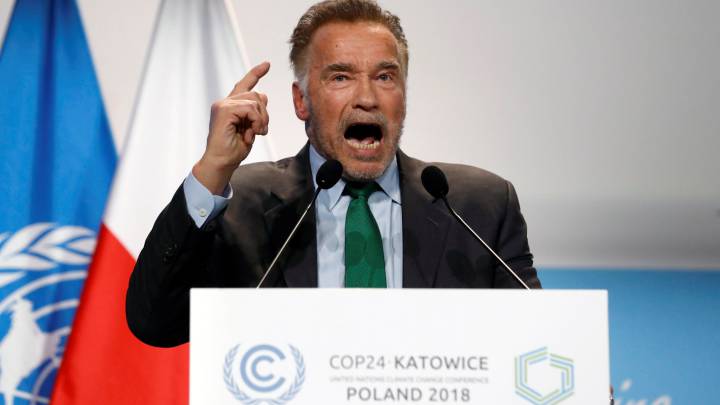 Arnold Schwarzenegger, cambio climático, salud