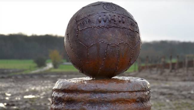 primera guerra mundial, tregua de navidad, nochebuena, fútbol