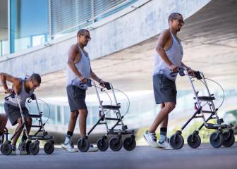 Un paso de gigante: tres parapléjicos vuelven a andar