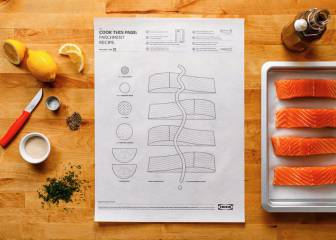 Ikea te enseña a cocinar literalmente sobre un papel