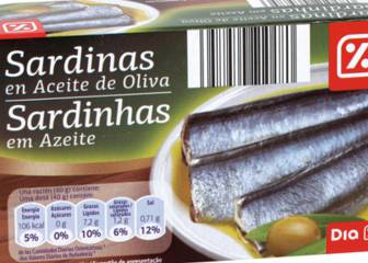 DIA retira 25 mil latas de sardinas por un problema de esterilización