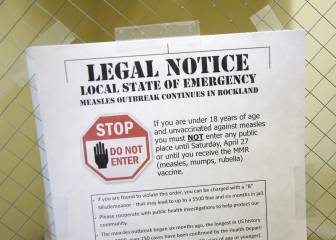 Prohibido acceder a lugares públicos si no estás vacunado de sarampión en Nueva York