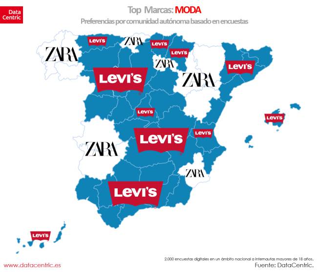 moda, consumo, marcas favoritas