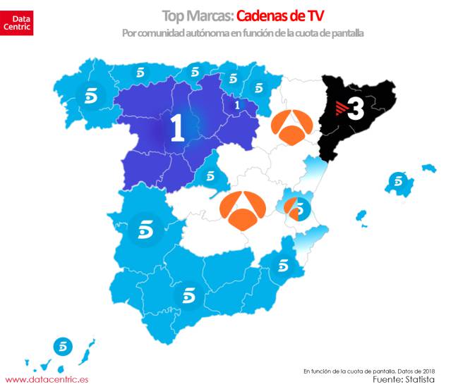 televisión, consumo, cadenas favoritas