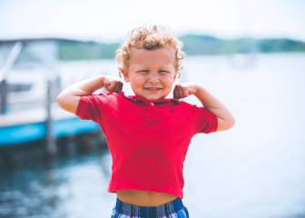 niños, 6 años, musculatura, delgadez, salud, psicología